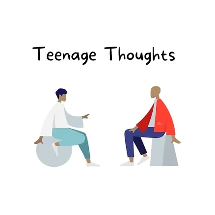 Teenage Thoughts Podcast Logo